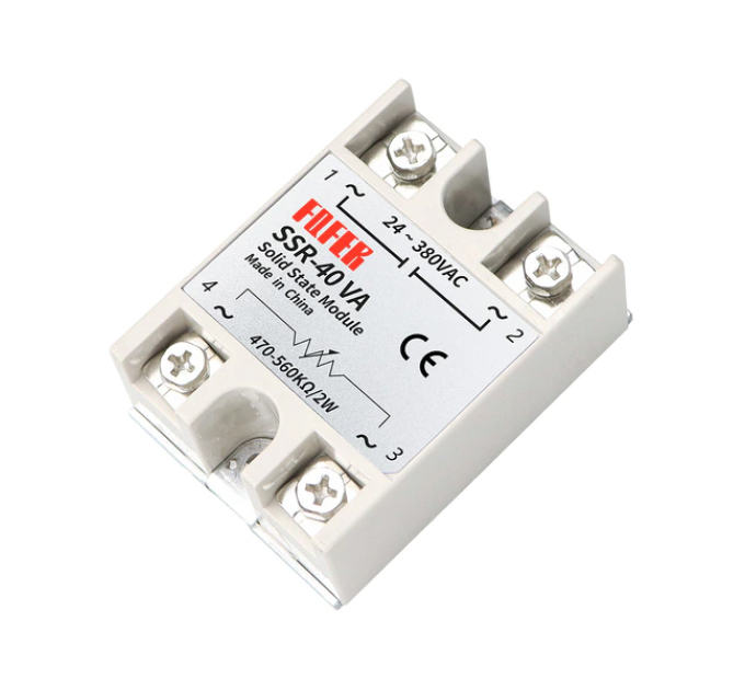 Твердотільні реле FQETR SSR-40VA 40А 24-380VAC