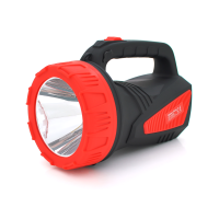 Ліхтар пошуковий Silver Toss ST-222, 1LED T6, 10W, 2 режими, 8000mah, Black / RED, IP40, 220х125х150мм