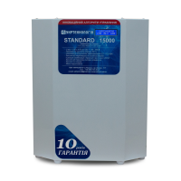 Стабілізатор напруги терісторні STANDARD LV 15 (15000Вт) 220В, стабілізація 100-205, 16 ступенів