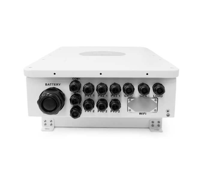 Гібридний інвертор (hybrid) Deye SUN-12K-SG02LP1-EU-AM3 WI-FI, 12 кВт, однофазний, (MPPT 160-650 / 240A / DC48В)Parallel
