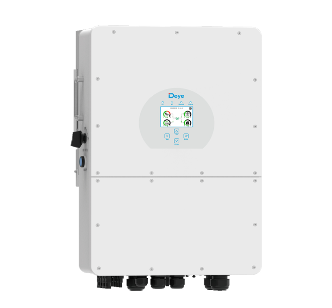 Гібридний інвертор (hybrid) Deye SUN-25K-SG01HP3-EU-AM2 25KW, EU HV, 25кВт, трифазний (MPPT 150-850 / 37A / АКБ 160-700V)Parallel