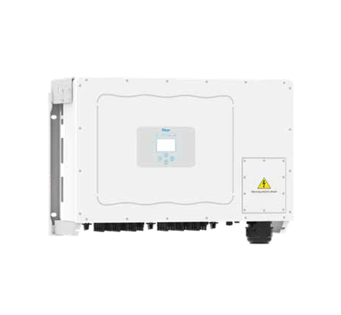 Мережевий сонячний інвертор трифазний (on-grid) Deye SUN-80K-G04, 80 кВт, 4 MPPT (200-850V), WiFi, RS485 / RS232, IP65, (824×516×312,7mm), 81 кг