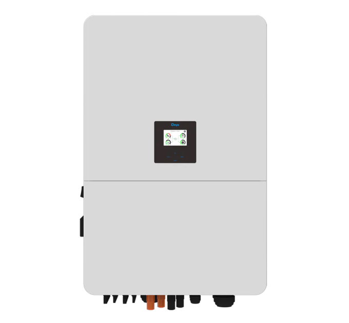 Гібридний інвертор (hybrid) Deye SUN-80K-SG02HP3-EU-EM6 HV, 80кВт, трифазний, (MPPT 150-1000 / 36A / АКБ 150-800V / 50A)Parallel