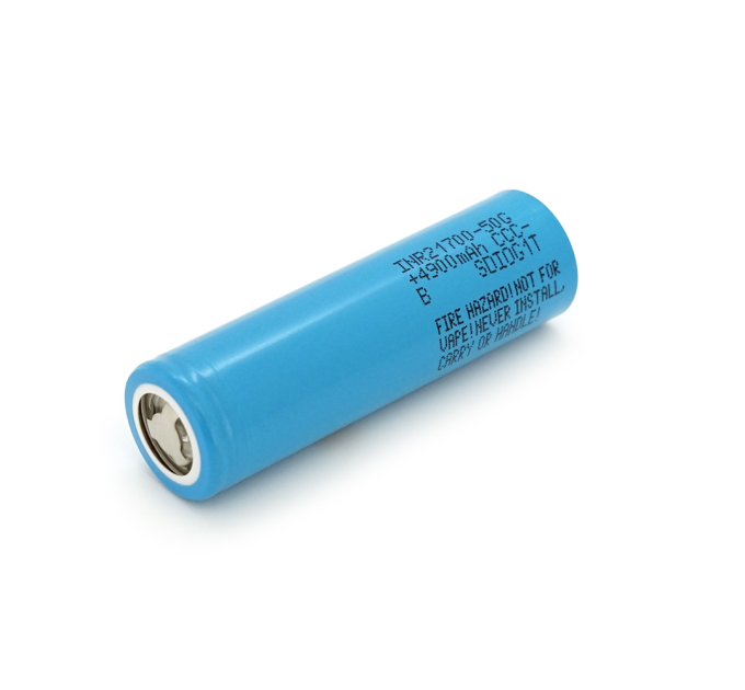 Акумулятор 21700 Li-Ion Samsung INR21700-50G 4900mAh, 50A, 3.6V, Blue