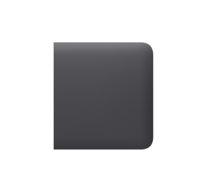 Бічна кнопка для одноклавішного або прохідного вимикача Ajax SideButton (1-gang / 2-way) graphite