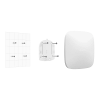 Кріпильна панель Smartbracket Ajax Hub white Кріпильна панель Smartbracket Ajax Hub white