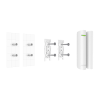 Кріпильна панель Ajax SmartBracket для DoorProtect white Кріпильна панель Ajax SmartBracket для DoorProtect white