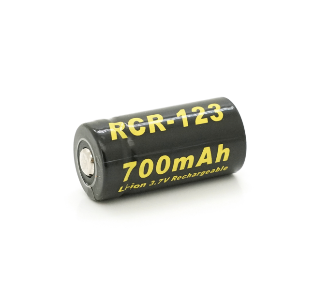 Акумулятор 16340 / CR123 Li-Ion Soshine 16340P-3.7-700 Protected, 700mAh, 0.7A, 4.2 / 3.6 / 2.75V, Black