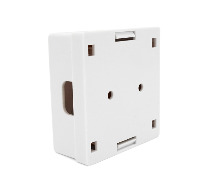 Розетка RITAR UTP 8P8C RJ45 2 порт Cat-6, накладна біла Q400