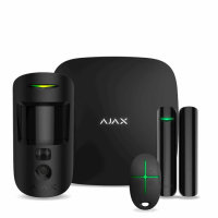 Комплект бездротової сигналізації Ajax StarterKit Cam (HDR) black (Hub 2 / MotionCam(HDR) / DoorProtect / SpaceControl)
