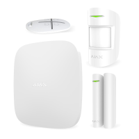 Комплект бездротової сигналізації Ajax StarterKit white ( Hub / MotionProtect / DoorProtect / SpaceControl )