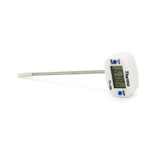 Термометр для їжі TA288, -50-300(℃), 0,1(℃), White. Φ4*185*140mm, Blister
