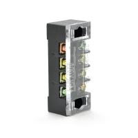 Клемна колодка 4-розрядна TB-1504 15A / 600V, переріз дроту 0,5-1,5мм2, 100 шт в упаковці, ціна за штуку