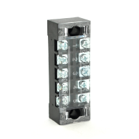 Клемна колодка 5-розрядна TB-1505 15A / 600V, перетин дроту 0,5-1,5 мм2, 100 шт в упаковці, ціна за штуку