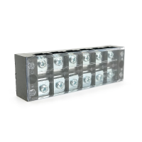 Клемна колодка 6-розрядна TB-4506 45A / 600V, переріз дроту 0,5-4,0 мм2, 20 шт в упаковці, ціна за штуку