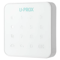 Бездротова сенсорна міні-клавіатура U-Prox Keypad G1 White Бездротова сенсорна міні-клавіатура U-Prox Keypad G1 White
