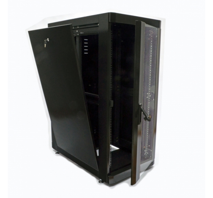 Шафа 19" 28U, 610х1055 мм (Ш * Г), чорна