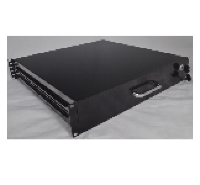 Скринька висувна для документів 19" 2U 450 глиб., чорна