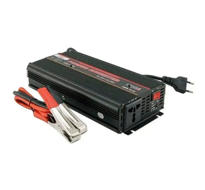 Інвертор напруги UKC 1800ВА(900Вт)+CHARGE 20A, 12 / 220V approximated, 1 універсальна розетка, Box