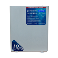 Стабілізатор напруги теристорні UNIVERSAL HV 12 (12000Вт) 220В, стабілізація 175-290, 36 ступенів Стабілізатор напруги теристорні UNIVERSAL HV 12 (12000Вт) 220В, стабілізація 175-290, 36 ступенів
