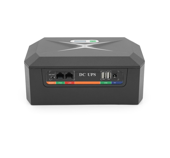 ДБЖ UPS-120W / 32 DCP-120W-48 для роутерів / комутаторів / PON, 9 / 12V*3, 48000мAh(8*6000MAh), Black, BOX