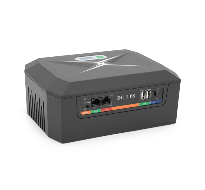 ДБЖ UPS-120W / 32 DCP-120W-48 для роутерів / комутаторів / PON, 9 / 12V*3, 48000мAh(8*6000MAh), Black, BOX