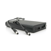 ДБЖ UPS-24W DC1024P для роутерів, Output: USB 5V / 2A, DC9V,2.7A / 12V,2A, 14000mAh(7*2000mAh), 155х75х23мм, 460грам, Black, BOX