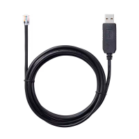 Кабель зв'язку Dyness A48100 B48100 B3 B51100 для консолі з літієвою батареєю PL2303 USB-RJ12 (6P6C), Black