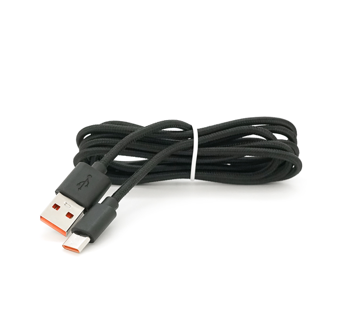 Кабель USB для Type-C (male to male), 10A, Підтримка SCP, QC3.0, PD до 240Вт, 480Mbps, довжина 1.5м, обплетення, Black, Box