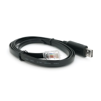 Кабель VEGGIEG V-U403, USB / RJ45, FTDI-TF 232 Chipset, консольний, Black, довжина 1.5м, Box
