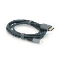 Кабель VEGGIEG V-Z637 Type-C (папа) / Display Port(папа), 8K, 2м, Black-gray