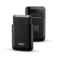 Електробритва VGR V-390 BLACK, шейвер, висувний триммер, Box