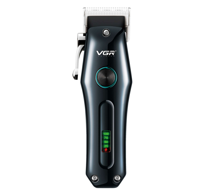 Акумуляторна машинка для стрижки VGR V-969, 4 насадки, Box