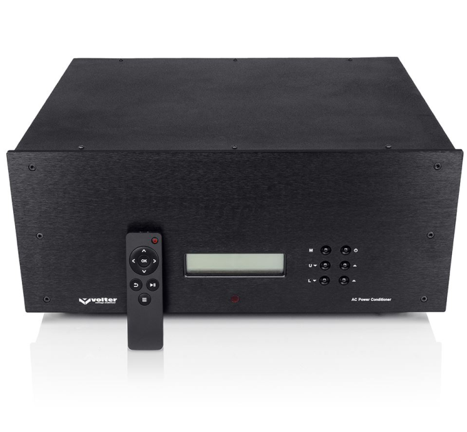 Стабілізатор VOLTER однофазний електронний теристорний VOLTER-3500 (3500Вт) для HI-FI систем, виходи 100,120,230В, стабілізація 160-250В, 16 ступенів
