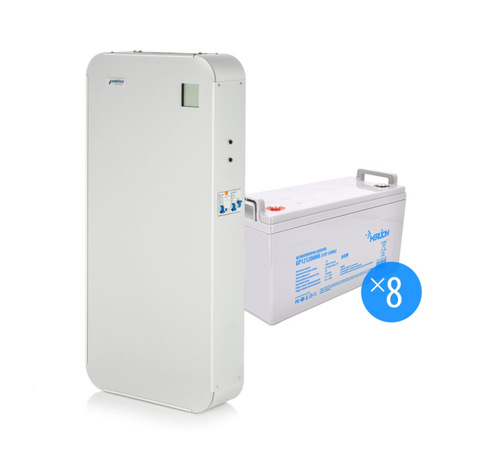 Стабілізатор із вбудованим ІПБ Smart-UPS 7 / 3 однофазний, інверторний стабілізатор (7000Вт) + вбудований ІПБ під зовнішню батарею (12В*8шт AGM / GEL)
