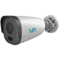 4МП IP купольна вулична відеокамера зі звуком та SD карткою VIA SECURITY VS-D24AS (2.8мм)