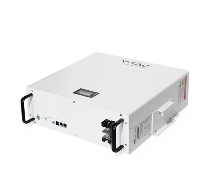 Акумуляторна батарея V-TAC VT48100E-W LiFePO4 51,2V 100Аh 5.12kWh,(100 / 100A)585x565x275mm, 50,67kg