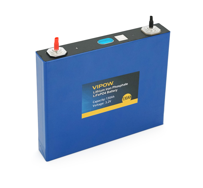 Осередок Vipow 3.2V 130AH для складання LiFePo4 акумуляторів, (200х30х170(185)) мм, Q10
