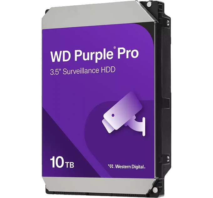 Жорсткий диск 3.5" WD102PURP, 10 ТБ, SATA 3, 7200 об / хв