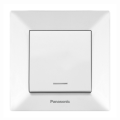 Вимикач Panasonic Arkedia Slim одноклавішний з підсвіткою, білий
