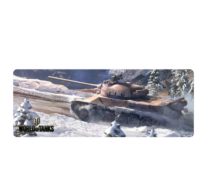 Килимок 300*700 тканинний World of Tanks-24, товщина 2 мм, Mix Color, OEM