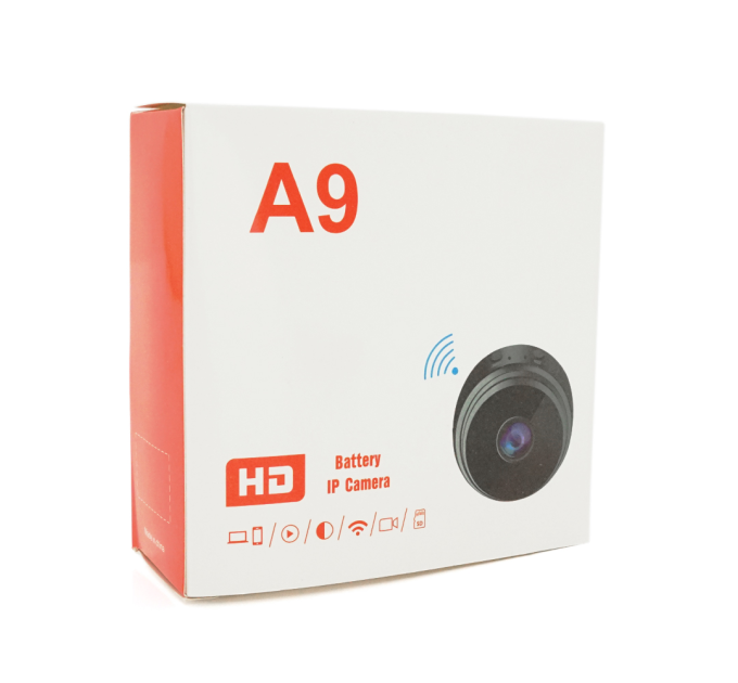 WiFi міні камера A9, Box