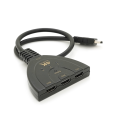 Розгалужувач HDMI(тато) на 3* HDMI(мама), 1080P, 0,8 м, Black