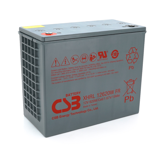 Акумуляторна батарея CSB XHRL12620W, 12V 139Ah (342х275х170мм)