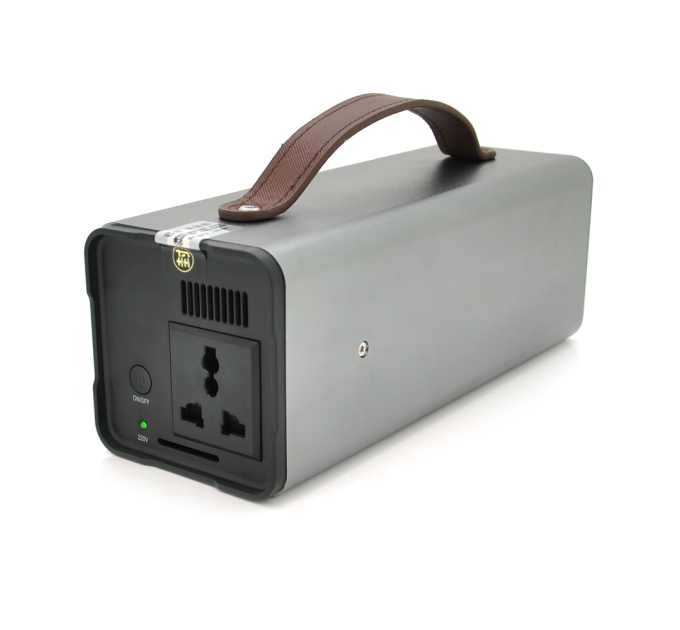 Портативна зарядна станція XM02A 200W, 220V / 50A, 1*AC / 220V+QC3.0, 5V / 3A-9V / 2A, АКБ - 32000mAh, LED