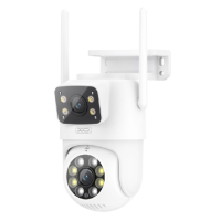 4 Мп поворотна вулична відеокамера XO CR06 Star 400W Pixel WiFi + Bluetooth CareCam, 158×108×108 мм, 364 г 4 Мп поворотна вулична відеокамера XO CR06 Star 400W Pixel WiFi + Bluetooth CareCam, 158×108×108 мм, 364 г
