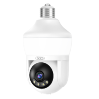 3 Мп поворотна внутрішня відеокамера XO CR14 Pro Magic Bulb 500W Pixel Bluetooth Sightsys H264 4mm, в цоколь Е27 3 Мп поворотна внутрішня відеокамера XO CR14 Pro Magic Bulb 500W Pixel Bluetooth Sightsys H264 4mm, в цоколь Е27
