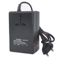 Перетворювач напруги трансформаторний 200W Input 220 V / Output 110V, + універсальна розетка