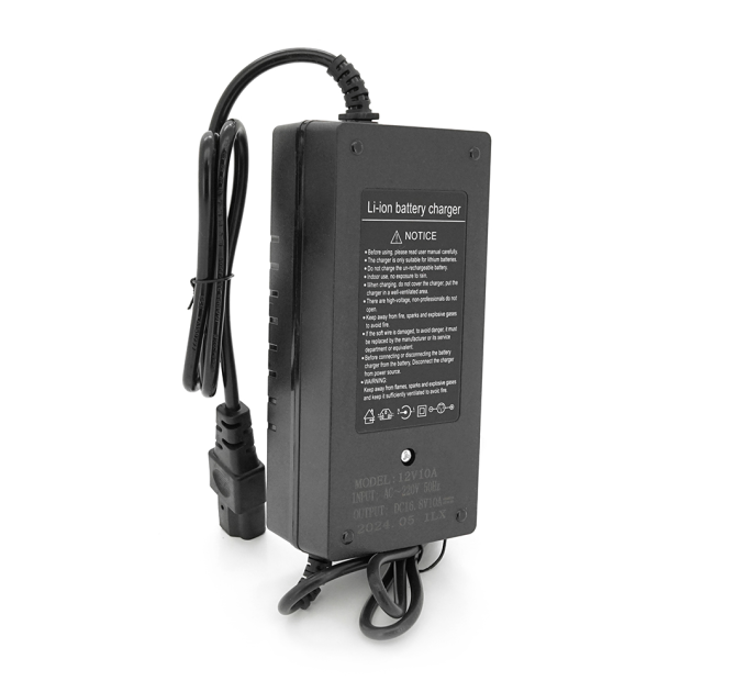 Зарядний пристрій для акумуляторів Li-ion 16,8V,4S,10A,штекер Triangle plug (T-tipe / IEC / C13 N+L-)
