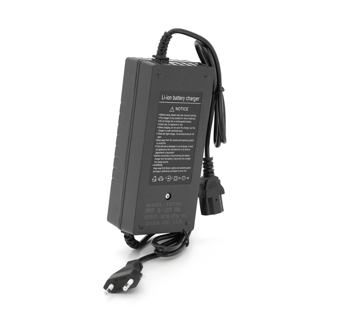 Зарядний пристрій для акумуляторів Li-ion 16,8V,4S,3A,штекер Triangle plug (T-tipe / IEC / C13 N+L-)